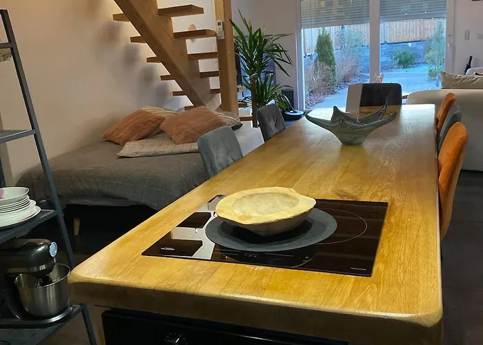 Maison Neuve Cocooning 6 Personnes Avec Et Piscine Chauffee 度假居 Moyenmoutier